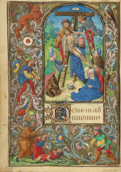 Förklaringen av Vienna Master of Mary of Burgundy