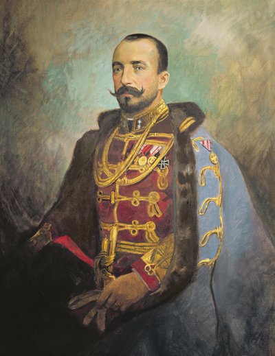 Ärkehertig Joseph August av Österrike, ca 1916 (olja på duk) av Vienna Nedomansky Studio