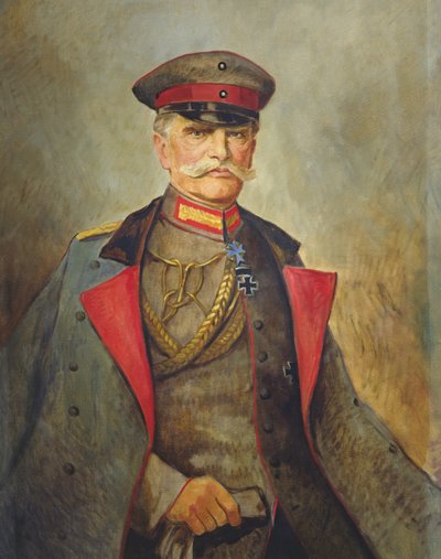 General August von Mackensen, ca 1916 (olja på duk) av Vienna Nedomansky Studio