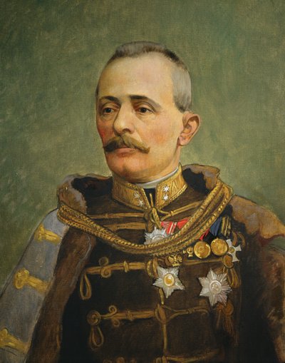 General Svetozar Boroevic von Bojna、1916年頃（キャンバスに油彩）スウェーデン av Vienna Nedomansky Studio