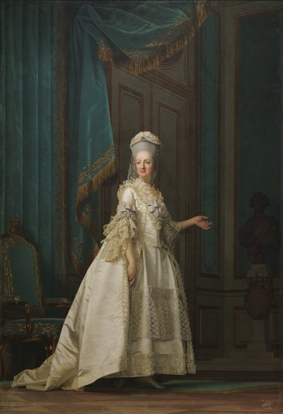 Äkedrottningen Juliane Marie av Vigilius Eriksen