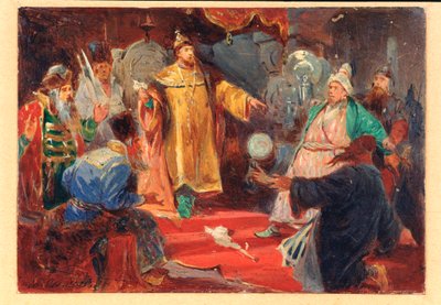 Tsaren Ivan III (dit Den store av Viktor Andreyevich Simov