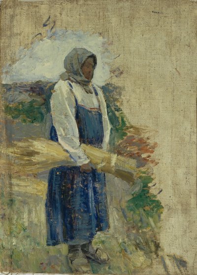 En skördare, 1896 av Viktor Elpidiforovich Borisov Musatov