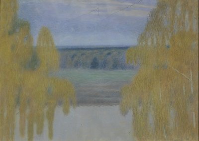 Hösten, 1905 av Viktor Elpidiforovich Borisov Musatov