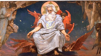 Gud Fadern, 1885-1896. av Viktor Mikhaylovich Vasnetsov