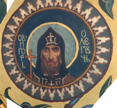 Den helige storprins Igor II Olgovitj av Kiev, 1885-1896 av Viktor Mikhaylovich Vasnetsov