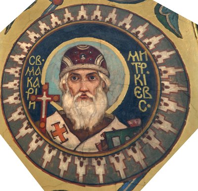 Saint Macarius, Metropolitan of Kiev, 1885-1896 av Viktor Mikhaylovich Vasnetsov