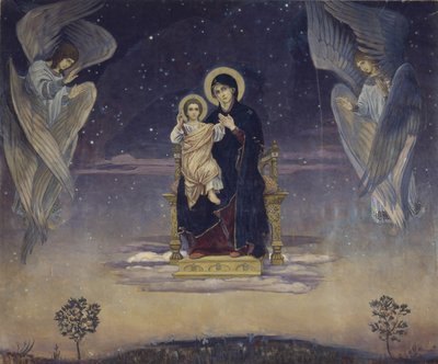 Jungfrun, 1901 av Viktor Mikhaylovich Vasnetsov