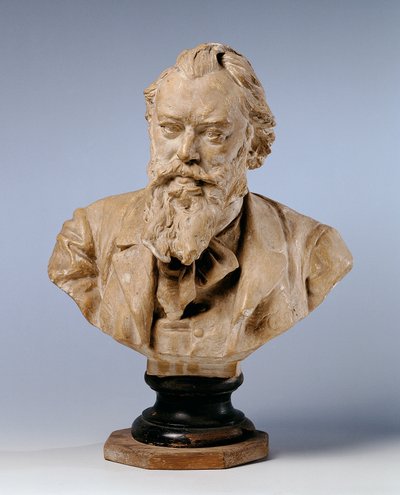 Kompositören Johannes Brahms av Viktor Oskar Tilgner