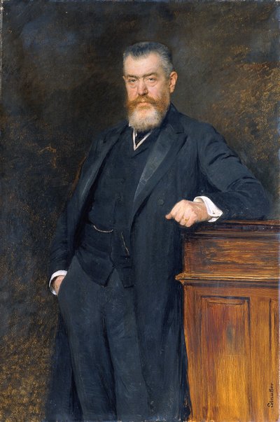 Utbildningsminister Dr. Gustav Marchet av Viktor Stauffer