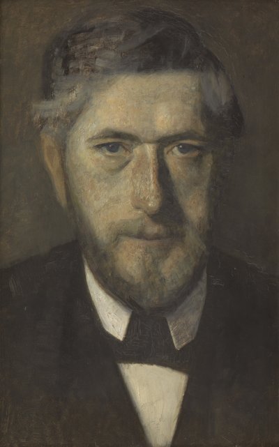 Jens Ferdinand Willumsen. Studie för fem porträtt av Vilhelm Hammershøi