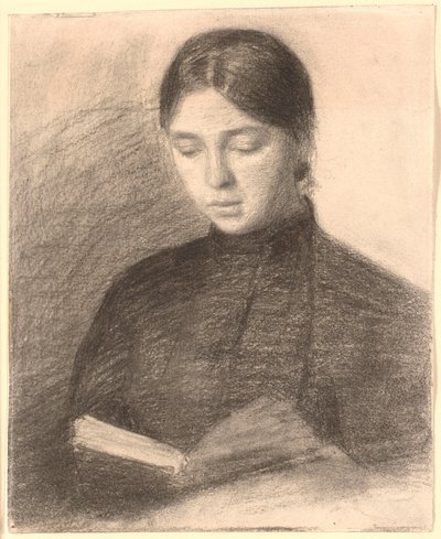 Konstnärens syster Anna Reading av Vilhelm Hammershøi
