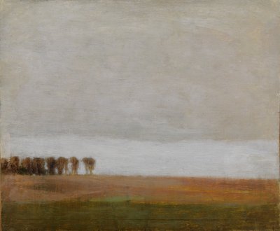 Utsikt över Jægersborg Allé. Gentofte, norr om Köpenhamn av Vilhelm Hammershøi
