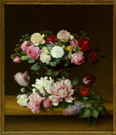 V.J.Hoyer, Blomsterstilleben av Vilhelm Julius Hoyer