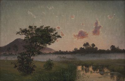 En sommarkväll nära Ry av Vilhelm Kyhn