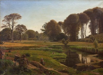 En sommardag. Motiv från Horneland vid Fåborg av Vilhelm Kyhn