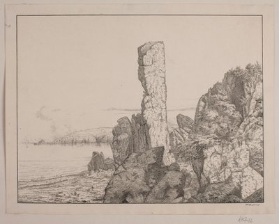 Klippiga kusten på Bornholm av Vilhelm Kyhn