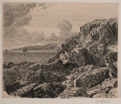 Kuststräcka från Bornholm av Vilhelm Kyhn