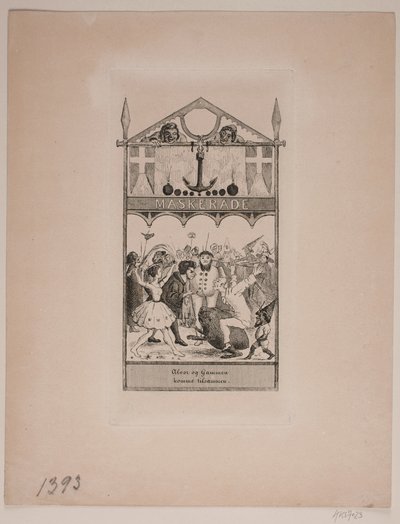 Maskerade av Vilhelm Kyhn