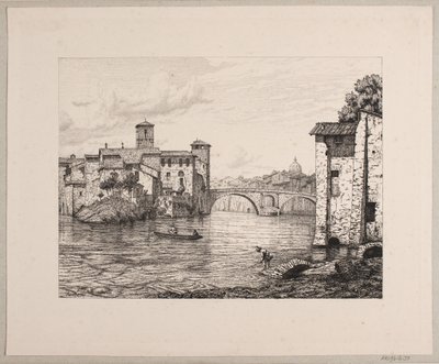 Lämna se Ponte Rotto i Rom av Vilhelm Kyhn