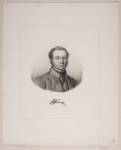 Porträtt av Johan Christopher Hoffmann av Vilhelm Kyhn