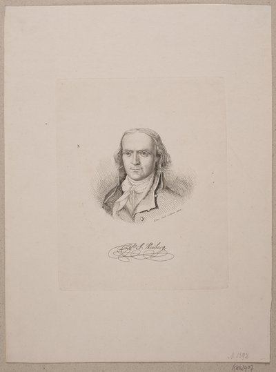 Porträtt av P. A. Heiberg av Vilhelm Kyhn
