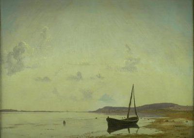 Kusten vid Frederiksund. Skiss av Vilhelm Kyhn