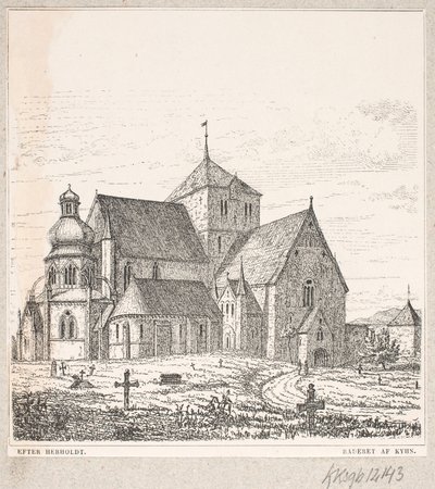 Trondhjems domkyrka av Vilhelm Kyhn