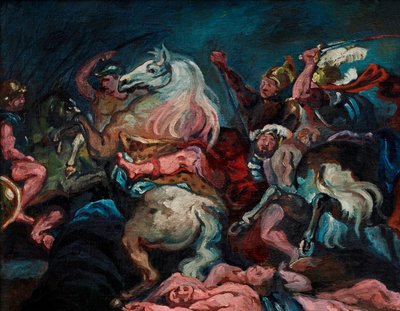 Decius Mus död, ca 1920 (olja på duk) av Vilhelm Lundstrom