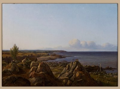 Utsikt över Østerlarsker församling av Vilhelm Petersen