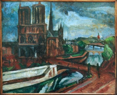 Notre Dame i Paris av Vilmos Perlrott-Csaba