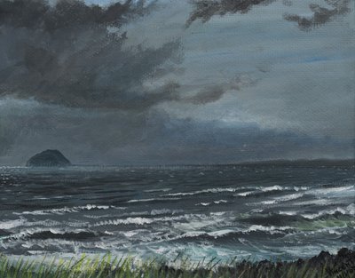 Approaching Storm, 2007, (Akryl på canvasskiva) av Vincent Alexander Booth