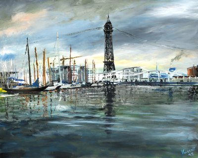 Barcelona båtar av Vincent Alexander Booth