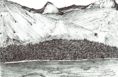 Causey Pike, 2005 av Vincent Alexander Booth