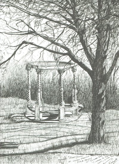 Church Stretton, efter Fell-stafetten, 2003 av Vincent Alexander Booth