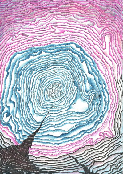 Depth of Spiral, 2008 av Vincent Alexander Booth