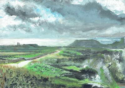 Gower Point, 1991, (akryl på canvastavla) av Vincent Alexander Booth