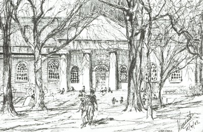 Harvard Boston USA, 2003, (Bläck på papper) av Vincent Alexander Booth