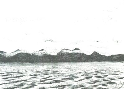 Jura-scen från Ferry, 2005 av Vincent Alexander Booth