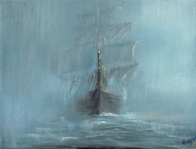 Mary Celeste, 2016, av Vincent Alexander Booth