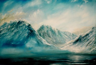 Mountains at Lakes, 2009 av Vincent Alexander Booth