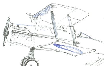 SE5-A på Old Warden, 2013 av Vincent Alexander Booth