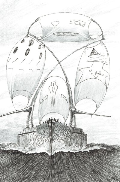 Storm skapar Bass Strait, 2023 av Vincent Alexander Booth