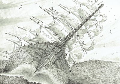 Stormskaparna Lagua Titicaca, 2022 av Vincent Alexander Booth