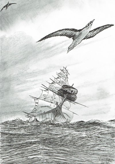 Storm Creators Mindanao Sea, 2020 av Vincent Alexander Booth