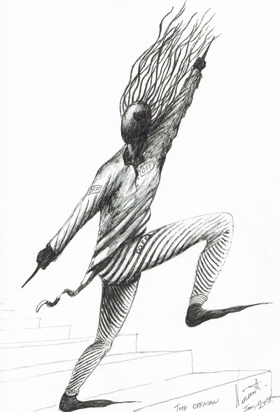 The OFF Man, 2018 av Vincent Alexander Booth