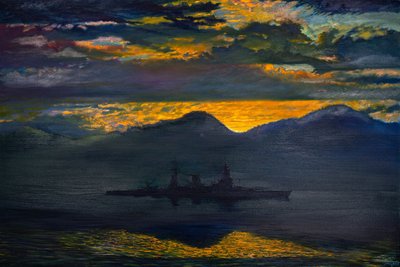 Mysteriet med slagskeppet Mutsu, 2023 av Vincent Alexander Booth