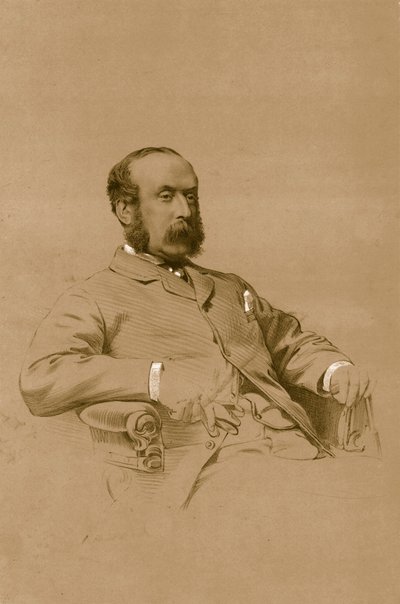 Överste Gunter, 1879. av Vincent Brooks Day and Son