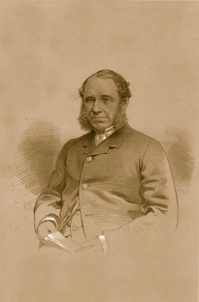 Mr. George Fenwick, 1879. av Vincent Brooks Day and Son