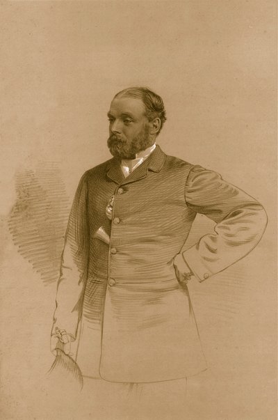 Mr. John Hargreaves, 1879. av Vincent Brooks Day and Son